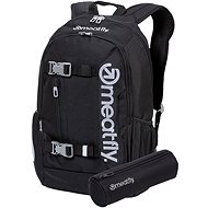 Meatfly Basejumper 6 Backpack, Black - City Backpack