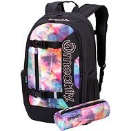 Meatfly Basejumper 6 Backpack, Universe Colour, Black - Backpack