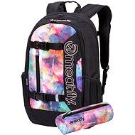 Meatfly Basejumper 6 Backpack, Universe Colour, Black - Backpack