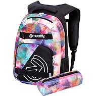 Meatfly Exile 5 Backpack, Universe Colour, Black - Backpack