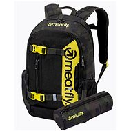 Meatfly BASEJUMPER Backpack, Rampage Camo / Black - City Backpack