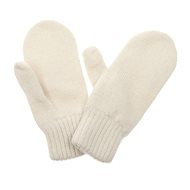 Exquisiv woolen mittens Subzero, natural - Winter Gloves