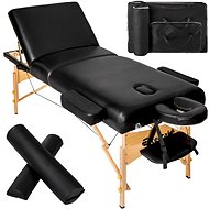 TecTake Somwang, black - Massage Table