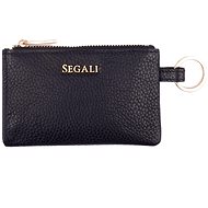 Segali leather keyring 50524, black - Wallet