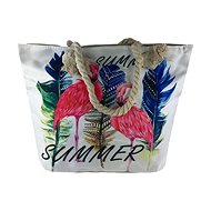 Jordan Collection Printed Beach Bag 6387-57 - Shoulder Bag