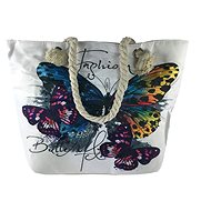 Jordan Collection Printed Beach Bag 6387-35 - Shoulder Bag