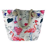 Jordan Collection Printed Beach Bag 6387-48 - Shoulder Bag