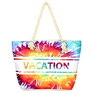 Jordan Collection Large Printed Beach Bag 6387-67 - Shoulder Bag
