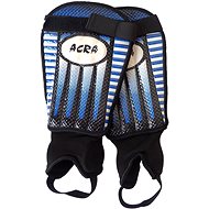 Acra Football shin pads F9101 size. L blue - Football Shin Guards
