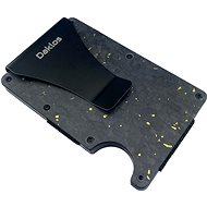 Daklos Carbon RFID with clip black and gold - Wallet