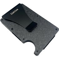 Daklos Carbon RFID with clip black - Wallet