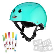 Wipeout dětská helma zelená, velikost 49-52 cm - Bike Helmet