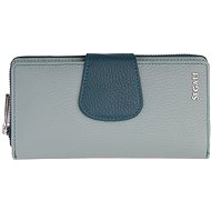 Segali 7617 B sage/blue - Wallet