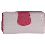 Segali 7617 B grey/magenta - Wallet