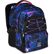 MITAMA BDBF Purple Brush - School Backpack
