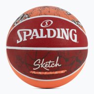 Spalding Sketch Jump, size 7, red - Basketball