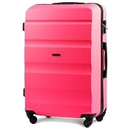 Wings AT01 Travel Suitcase Pink, Large - Suitcase