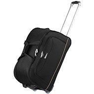 Diamond Travel Bag on Wheels Black 43L - Travel Bag