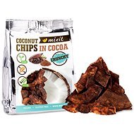 Mixit kokosové chipsy 60 g, kakao - Zdravé chipsy