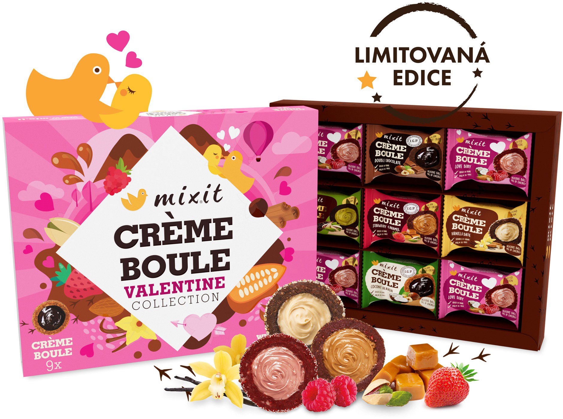 Mixit Valentine's Bouleniera - Creme boule tasting set - Gift Set