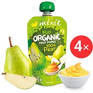 Mixit Organic Fruit Capsule - 100% Pear 4×120 g - Meal Pocket