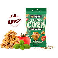 Mixit Crunchy corn - Paradicsom és bazsalikom 40 g - Egészséges chips
