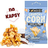 Mixit Crunchy corn - Salty in the pocket 40 g - Healthy Crisps