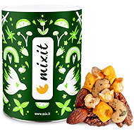 Mixit Crunchy mix Cheese, crunchy corn and nuts with bear garlic - Healthy Crisps