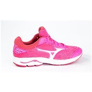 Mizuno Wave Rider 22 Jr. Pink Glo/Port Royale/Charlock Size 40EU/265mm - Running Shoes