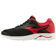 Mizuno WAVE RIDER 23 Jr, Black/Red, EU 32.5/200mm - Running Shoes