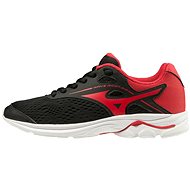 Mizuno WAVE RIDER 23 Jr, Black/Red, EU 36.5/230mm - Running Shoes