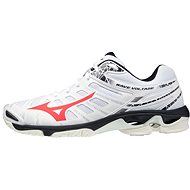 Mizuno Wave Voltage, White/Red, size EU 41/265mm - Indoor Shoes