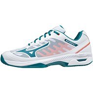MIZUNO WAVE EXCEED SL 2 AC/WHITE/HARBOR BLUE/FIRECRACKER, size EU 41/265mm - Tennis Shoes