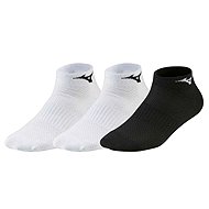 MIZUNO Training MID 3P socks, white / black XL - Socks