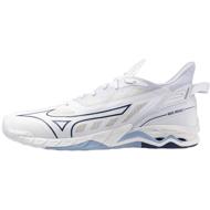 Mizuno Wave Mirage 5(U) White/BellwetherBlue/BelAirBlu 45 - Indoor Shoes