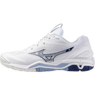 Mizuno Wave Stealth 6(U) White/BellwetherBlue/BelAirBlu - Indoor Shoes