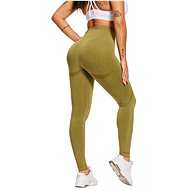 Yoga Shark fitness legíny khaki - Legíny