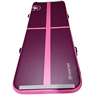 MASTER Airtrack inflatable mat 200 × 100 × 10 cm, purple pink - Airtrack 