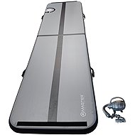MASTER Airtrack inflatable mat 400 × 100 × 10 cm, anthracite black - Airtrack 