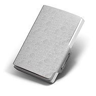 Mondraghi Saffiano Silver - Wallet