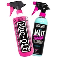 Muc-Off Bike Cleaner and Matt Finish Twin Pack - Bicycle Cleaner