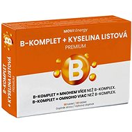MOVit B-Komplet + Folic Acid PREMIUM, 30 tablets - B Complex