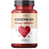 MOVit Koenzým Q10 60 mg + vitamín E, 90 kapsúl - Doplnok stravy