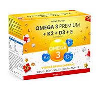 MOVit Omega 3 Premium + K2 + D3 + E, 90+90 capsules - Omega 3