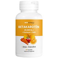 MOVit Energy Betacarotene 25.000 IU + Panthenol + PABA, 90 capsules - Vitamin A