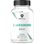 MOVit Energy L-Arginine HCL NO, 90 vegetarian capsules - Amino Acids