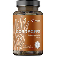Movit Energy Cordyceps 30% polysaccharides 500 mg, 90 capsules - Dietary Supplement