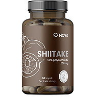 Movit Energy Shiitake 50% polysaccharides 500 mg, 90 capsules - Dietary Supplement