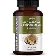 Movit Energy Maca 600 mg + Ginseng 100 mg, 90 + 30 capsules - Maca