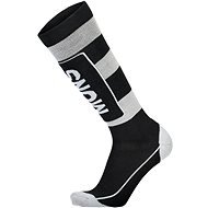 Mons Royale Mons Tech Cushion Sock, Black/Grey - Socks